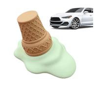 Escultura De Helados - Adorno De Detalle Del Tablero, Adorable Fragancia Duradera De Larga Duración | Arte De Difusor De Aroma Realista, Decoración De Escritorio Vívida Accesorio De Tablero De Paneles