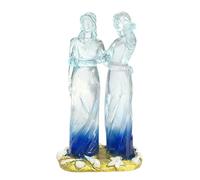 Escultura de hermana como regalo especial para celebrar la amistad entre mujeres para todos (azul, 13 cm)