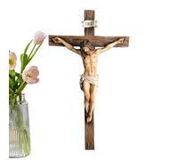 Escultura De Jesús En Resina - Figura Decorativa De Jesucristo Para Interior. Ideal Para Decorar Mesa, Estantería O Pared En Hogar, Iglesia O Durante Navidad Y Pascua. Detalle Espiritual Y Elegante