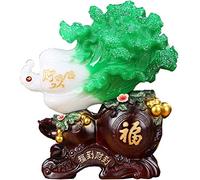 Escultura de Mesa Feng Shui Riqueza Estatua estatuilla Adornos, Sala de Estar de Oficina, Apertura de Negocios, tamaño Grande