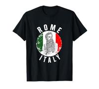 Escultura de Moisés renacentista Vintage en Roma Italia Travel Camiseta
