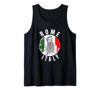 Escultura de Moisés renacentista Vintage en Roma Italia Travel Camiseta sin Mangas