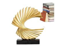 Escultura de ondas oceánicas - Estatua de resina Oro/Ola blanca Modern Modern Decoration Resumen para la casa | Decoraciones de olas oceánicas para dormitorio interno, escritorio, mesita de noche, est