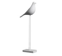 Escultura de pájaro de resina para decoración moderna hecha a mano para estantería, escritorio, entrada, sala de estar y dormitorio, esculturas decorativas para decoración del hogar