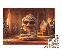 Escultura de Palacio Europeo Clásico Puzzle de 1000 Piezas Papel para Adultos Ambiente Artístico Real Relajación Interacción Familiar Decoración Regalo 52x38cm/1000pcs