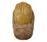 Escultura de resina sintética única como objeto decorativo caprichoso para el escritorio | Divertida figura de dedos como regalo original de artesanía humorística (verde, 10,5 x 6,5 cm)