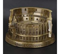 Escultura Decorativa de Escritorio Coliseo Romano en Miniatura, Estatua Arquitectónica Vintage para Decoración de Oficina y Hogar