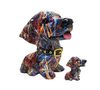 Escultura Decorativa De Perro Escultura De Perro Adorable, Decoración Con