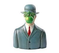 Escultura - The Son of Man (El Hijo del Hombre - resina, A13cm, basado de una obra de Magritte