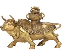 Esculturas Adornos Feng Shui Estatuas y figuras de toro Esculturas Simboliza el éxito Regalo Mejor opción Toro del zodiaco