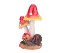 Esculturas De Jardín Animal Seta Césped Decoración Arte Patio Adornos Casa Hadas Estatua Accesorios Hogar Aire Libre Resina