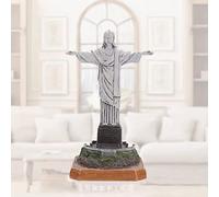 Esculturas Estatuas Decoracion Moderna - Estatua De Cristo Redentor, Escultura Artesanal De Resina, Edificio Emblemático En Río De Janeiro, Obra De Arte Figuras, Modelos En Miniatura De Brasil(A)