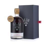 Escuminac Jarabe de arce canadiense, barril de coñac envejecido, grado de Canadá, sabor rico en ámbar, botella de 500 ml con caja de regalo, puro y orgánico