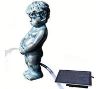Escupitajo De Libra Escupedor De Fuente Solar Escupedores De Estanque De Resina Con Energía Solar Para Estanques Pequeños Fuente De Decoración De Estanque De Jardín Al Aire Libre (4 7 X 4 3 X 12 2