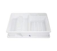 Escurre Platos Rectangular Con Bandeja Anti Goteo Plástico 49x39x10 (Alt.) cm.