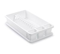 ESCURREPLATOS C/BANDEJA BLANCO - 45X26X9CM - PLASTIFORTE - 1152101..
