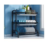 Escurreplatos de acero inoxidable 304 con encimera Sto BoxDish Rack Home nizatAccessoriesandEasy to Clean