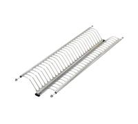 EMUCA Escurridor de Platos y Vasos para Muebles de Cocina de 80 cm de ancho, anchura interior módulo 735-770 mm, Acero Inoxidable