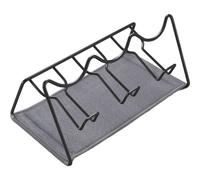 Escurridor De Botellas Con Soporte Para Tapa Y Almohadilla Lavable