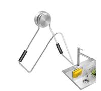 Escurridor De Esponjas Para Fregadero | Organizador para Estropajos de Fregadero con Imán,Rack Organizador de Secado Rápido en Acero Inoxidable para Viviendas de Alquiler Hogares Hoteles Paños de,