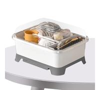 Escurridor de platos - Soporte para cubiertos de solución de cocina organizada | Soporte multiusos para biberones | de almacenamiento de secado de biberones adecuada para encimeras, artículos de