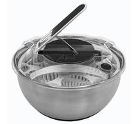 5five - escurridor de palanca de acero inoxidable 3,5l