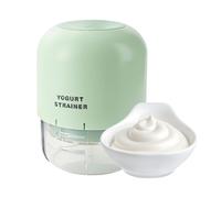 Escurridor de yogur pequeño tipo prensa - Colador de té en cesta | Cesta de filtro extraíble para salsa té café cocina miel leche bebida Paneer