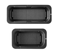 Escurridor plegable de cocina extensible colador frutas verduras cortador pasta comida cesta ahorra espacio portátil sobre el fregadero