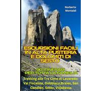 Escursioni Facili in Alta Pusteria e Dolomiti di Sesto: 90 Itinerari per Tutta la Famiglia: Trekking alle Tre Cime di Lavaredo: Val Fiscalina, Dobbiaco,Braies, San Candido, Sesto, Villabassa