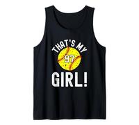 Ese es el número de softbol de mi niña #97 Camiseta sin Mangas