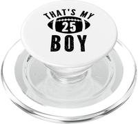 Ese es mi Chico de fútbol número 25 PopSockets PopGrip para MagSafe