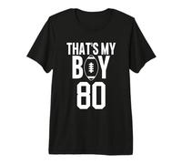 Ese es mi Chico de fútbol número 80 Camiseta Premium