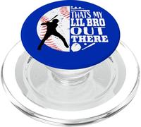 Ese es mi Hermano pequeño ahí Fuera, béisbol, Hermano pequeño, Hermana PopSockets PopGrip para MagSafe