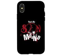 Ese es mi Hijo en el béisbol del montículo Carcasa para iPhone X/XS