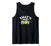 Ese ES mi Hijo Tenis Mamá Orgullo Camiseta sin Mangas