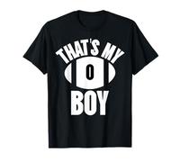 Ese es mi niño Número de fútbol #0 Camiseta