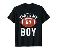 Ese es mi niño Número de fútbol #57 Camiseta