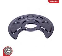 ESEN SKV Antisalpicaduras Placa de Anclaje Trasero Izquierdo Dcha para VW Caddy