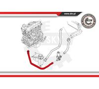 ESEN SKV de Manguera de Radiador Tubo Admisión Enfriador para BMW 3er Touring