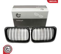 ESEN SKV Parrilla De Radiador Brillante Negra Para BMW 3er Cabriolet E36