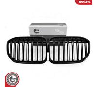 ESEN SKV Parrilla De Radiador Brillante Negra Para BMW 7 Series G11 G12