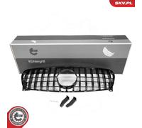 ESEN SKV Parrilla De Radiador Brillante Negra Para Mercedes-Benz