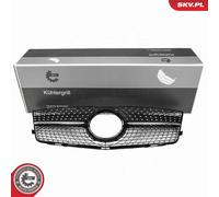 ESEN SKV Parrilla De Radiador Brillante Negra Para Mercedes-Benz