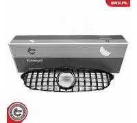 ESEN SKV Parrilla De Radiador Brillante Negra Para Mercedes-Benz Clase C