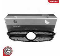 ESEN SKV Parrilla De Radiador Brillante Negra Para Mercedes-Benz Clase C
