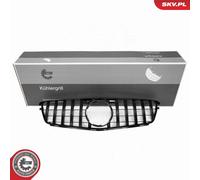 ESEN SKV Parrilla De Radiador Brillante Negra Para Mercedes-Benz Clase C