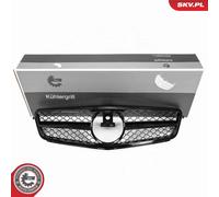 ESEN SKV Parrilla De Radiador Brillante Negra Para Mercedes-Benz Clase C