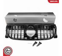 ESEN SKV Parrilla De Radiador Brillante Negra Para Mercedes-Benz GLA H247