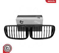 ESEN SKV Parrilla De Radiador Negra Brillante Para BMW 3er Compacto E46