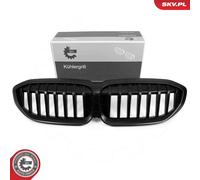 ESEN SKV Parrilla De Radiador Negra Mate Para BMW 3er Touring G21 G81